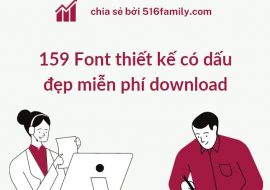159 Font thiết kế có dấu đẹp miễn phí download